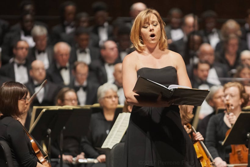 Kimberly singing Verdi's Requiem with the Tallahassee Symphony